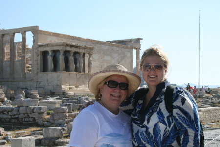 Me and Rachel-Athens Greece