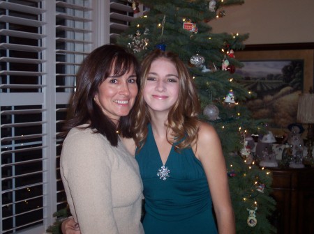 Wife Deana and daughter Justine