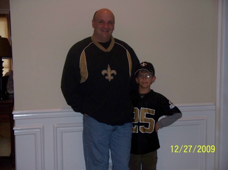 Before the Saints game