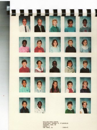 Mr. Ek's 4th grade class 1986-87