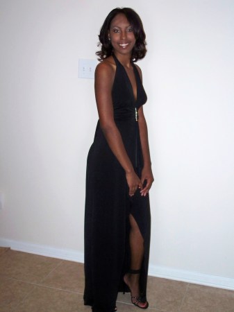 Tricia dressed for Homecoming '08