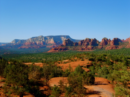 Sedona from the Broken Arrow jeep trail