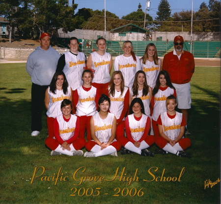 Natalie's Junior Varsity Softball team