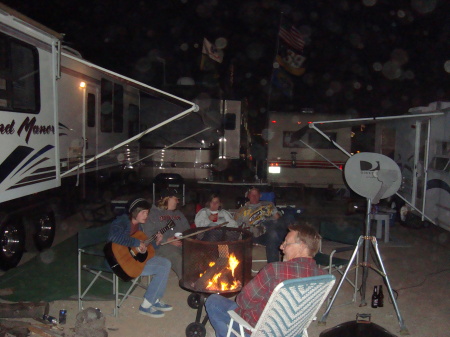 Hard core Tailgating at PIR Nascar race