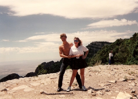 Bud and Cece on Mt. Sandia