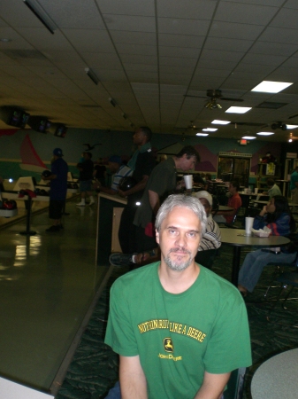 Thomas at the bowling alley