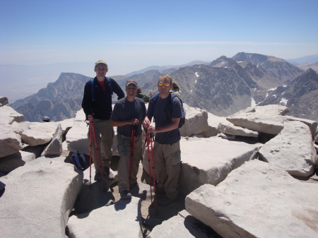 3 of my guys about 14,500 ft up