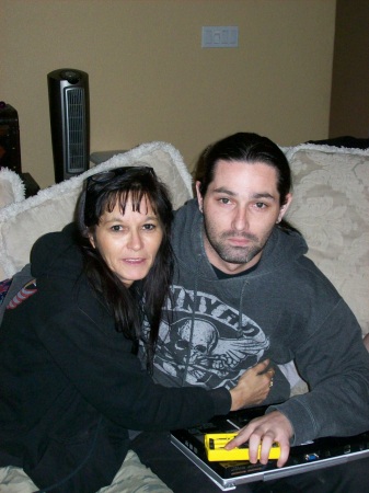 me and my oldest jerame, xmas 2009