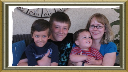 Grandsons and mom