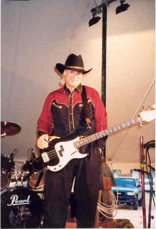 country band bass player