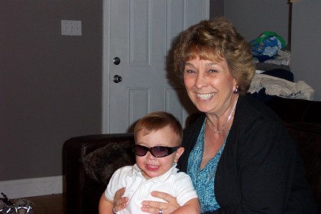 Aidan with Grandma