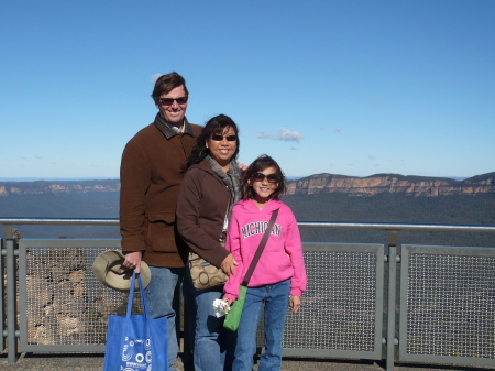 Family pic from the Blue Mountains, Australia