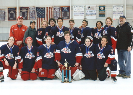 Americans 2nd place UWHL Blue Division (2008)