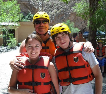 Whitwater rafting trip