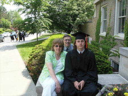 Ken's graduation from Cornell