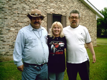 My brother Charlie me and brother Hagan May 08