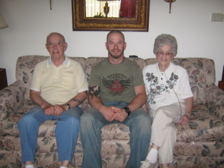 my dad, Aaron and my mom