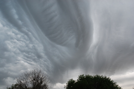 Storms moving in