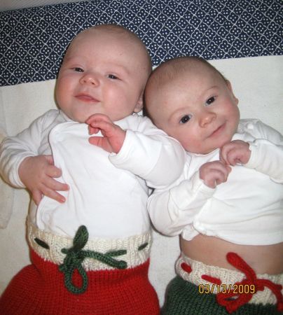 Twin grandsons born 12-22-08