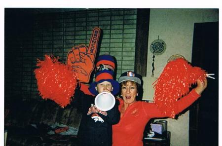 Bronco Mania  My grandkids and Me 005