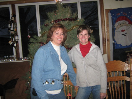 Lindy and Lisa Dec 2008