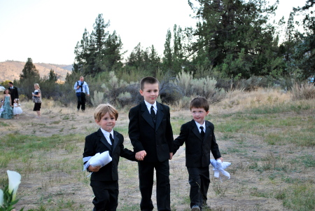 Brody, Braeden and Lane Hansen.