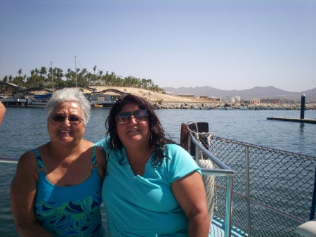 My mom and I in Cabo