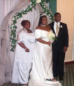 Daughter Shanice's wedding