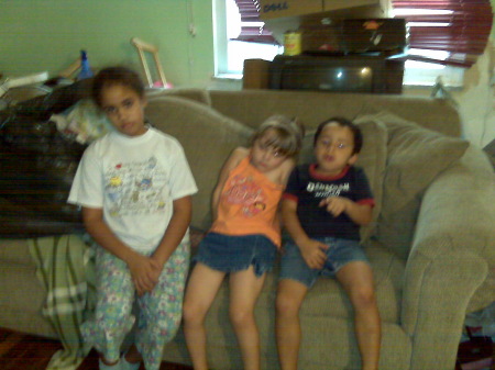 my kids being silly