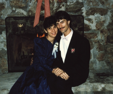 My Wedding in 1990 to Idania