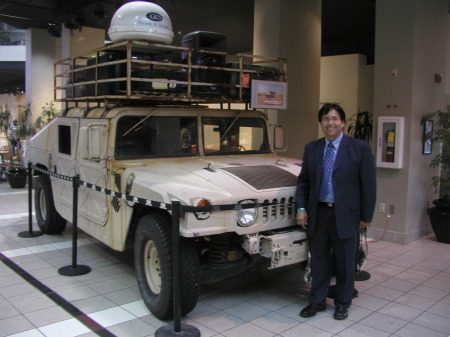 Iraq radio transmitter Hummer