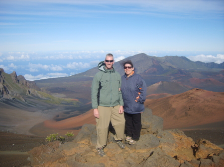 Atop Haleakala's Crater