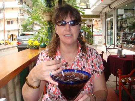 Me and a very large Diet Pepsi in Mexico