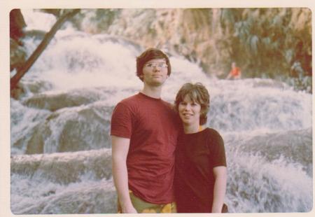 1974 with Chris in Jamaica on our honeymoon