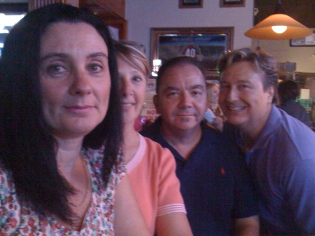 Mary, Marsha, Eric and Sait at Legends Cafe