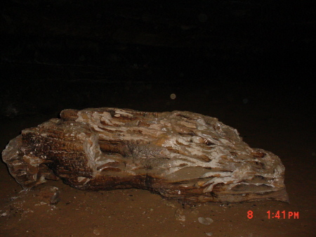 Natural cave formation