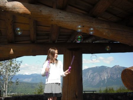 Snoqualmie Point Park with my great niece