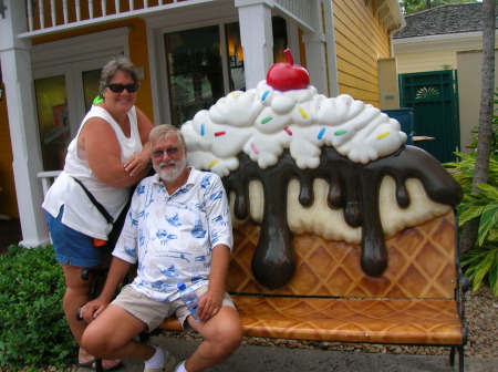 Ice Cream on Paradise Island, Bahamas