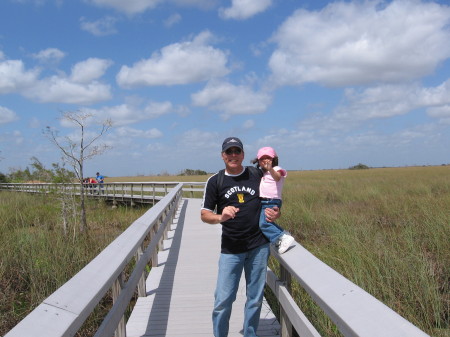 Walking over the "River of Grass"