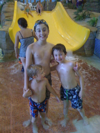 My 3 boys enjoying our vacation.