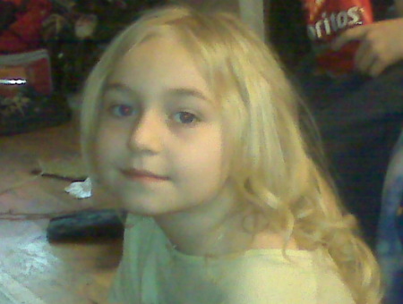 My daughter. Age 7 taken 3-09