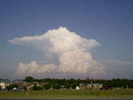 Thunderhead in Greenville TX, where I live