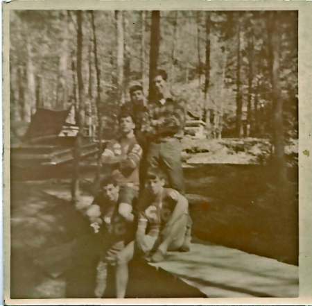 Pat and Gang at Unicoi 1968