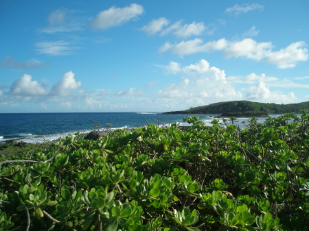 Inarajan shoreline, southern Guam.