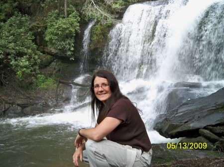 me at waterfall