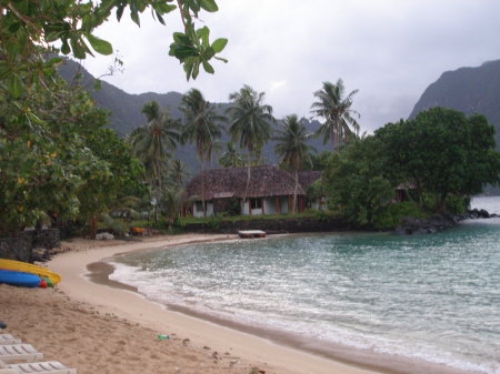 The beaches in Am Samoa