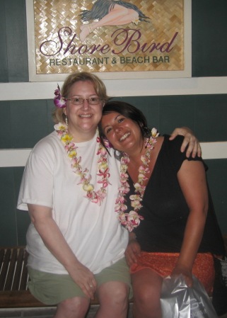 Krissy and Dawn in Hawaii