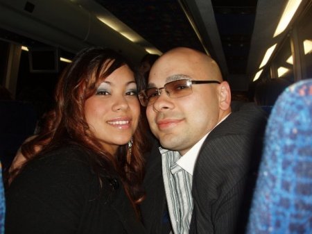 My youngest son Anthony and wife Cristina
