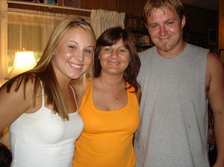 Shelly, my honey and John