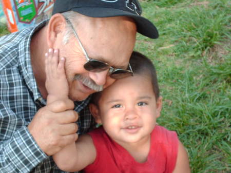 cody boy and grandpa  2006